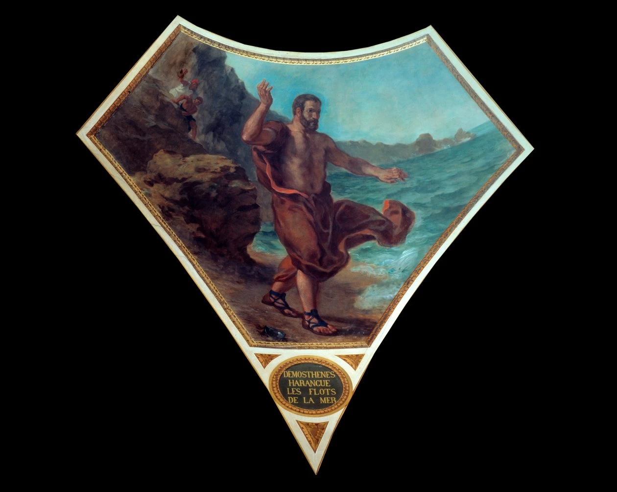 L'oratore politico greco Demostene